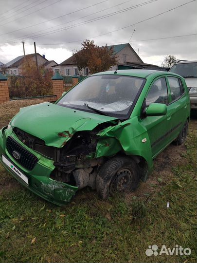 Kia Picanto 1.0 МТ, 2006, битый, 171 000 км