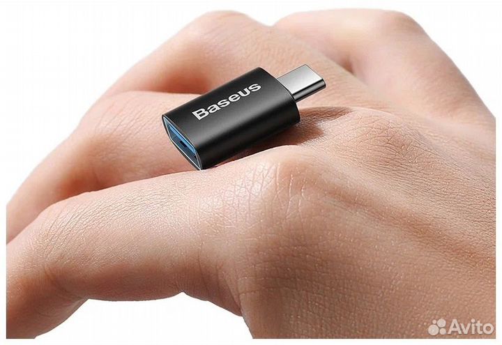 Переходник/адаптер Mini OTG USB Type-C - USB-A 3.1