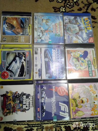 Игры для пк и фильмы на дисках