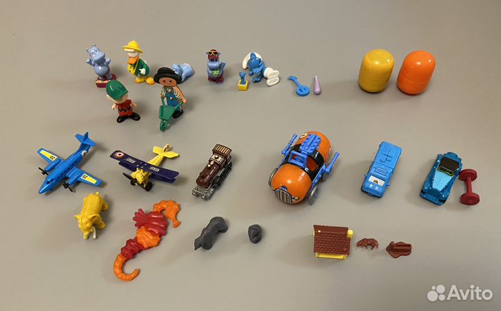 Игрушки Киндер сюрприз. 90-е