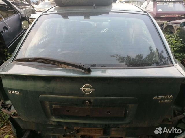 Крышка багажника opel astra g