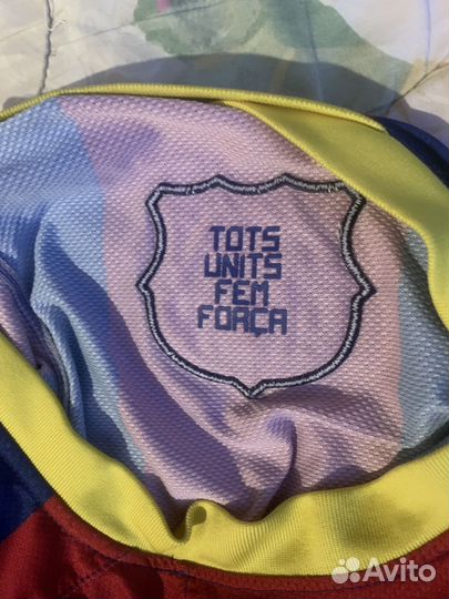 Футболка barcelona 10-11 года