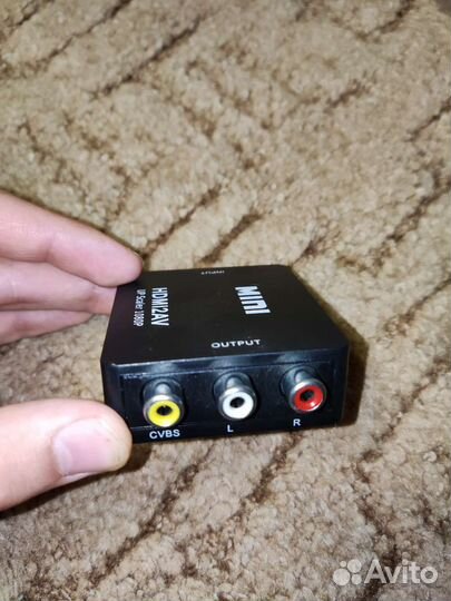 Переходник hdmi на тюльпаны