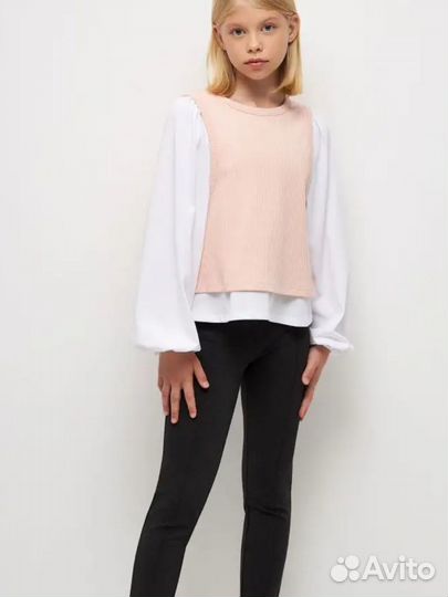 Школьная блузка для девочки sela