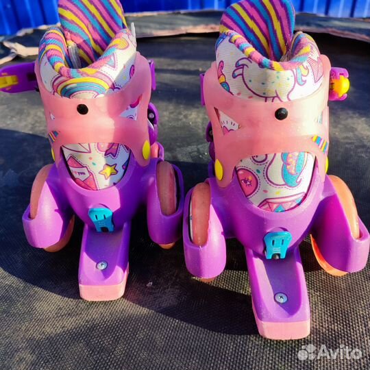 Детские раздвижные ролики 26-29