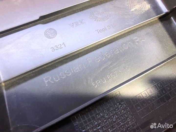 Обшивка крышки багажника Volkswagen Polo 5 седан