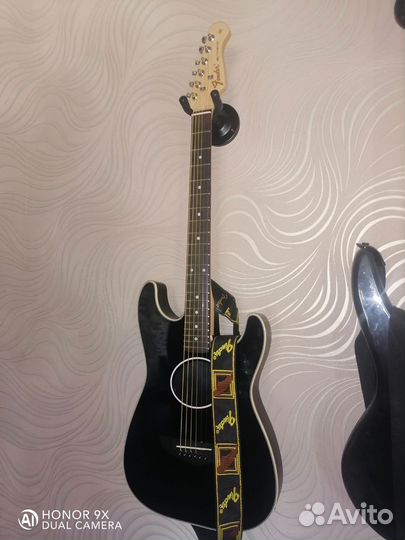 Электроакустическая гитара fender
