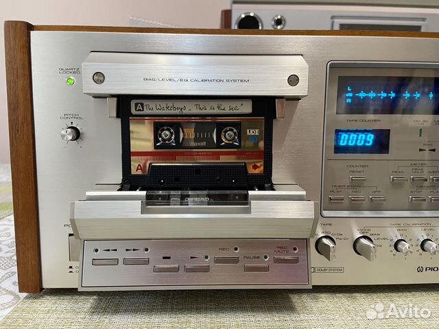 Pioneer stereo cassette tape deck CT-F1250