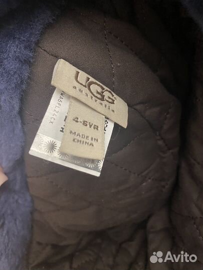 Шапка-ушанка детская UGG оригинал