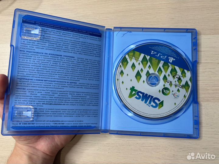 Диск sims 4 для ps4