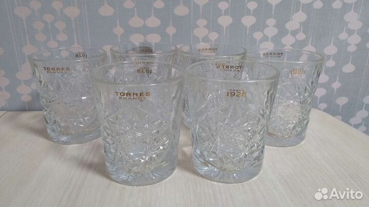 Бокалы Torres бренди коньяк виски