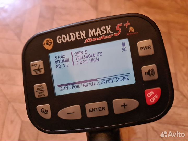 Металлоискатель Golden Mask 5 plus