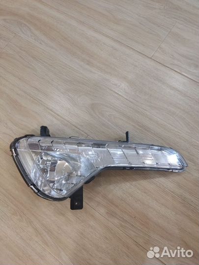 Противотуманная фара на kia sportage