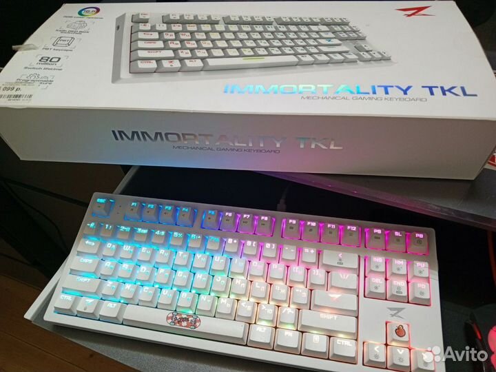 Клавиатурa Zet-Gaming immortality TKL