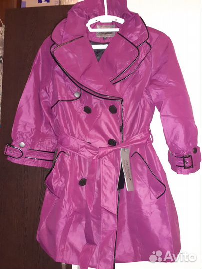Плащ новый модный р.48-50