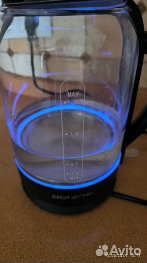 Чайник Polaris электрический стеклянный