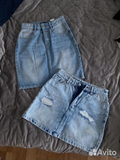 Джинсовая юбка