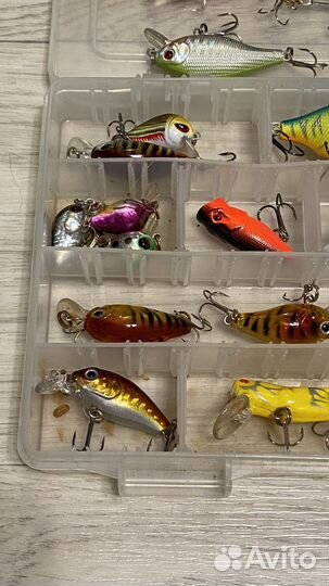 Воблеры ультралайт (до 1-5 грамм)