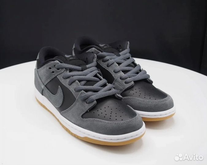 Кроссовки Nike Sb dunk low натуральная замша