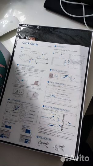 Графический планшет с экраном Bosto формат A3