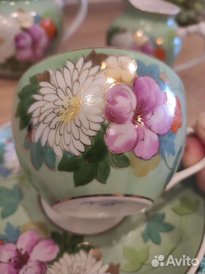 Чашка с блюдцем дулево