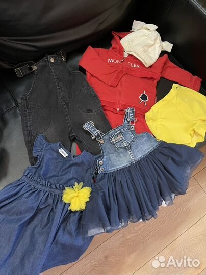 Детские вещи пакетом для девочек