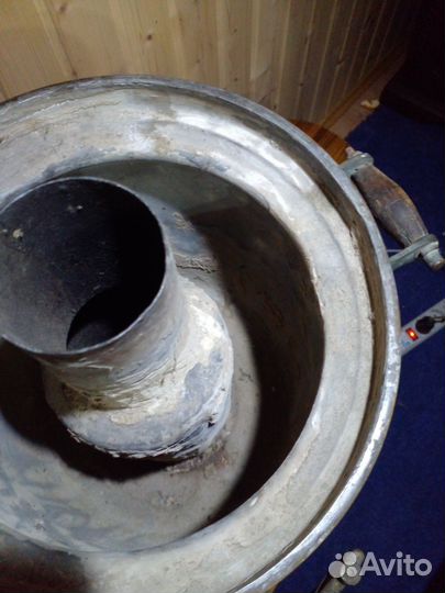 Самовар на дровах старинный