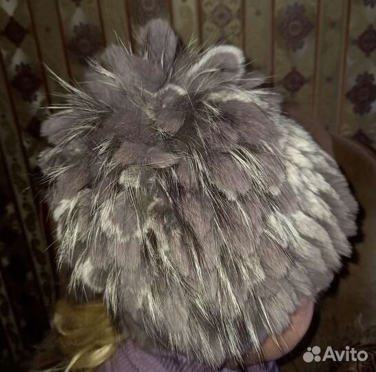 Шапка зимняя меховая женская