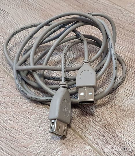 Кабель удлинитель USB