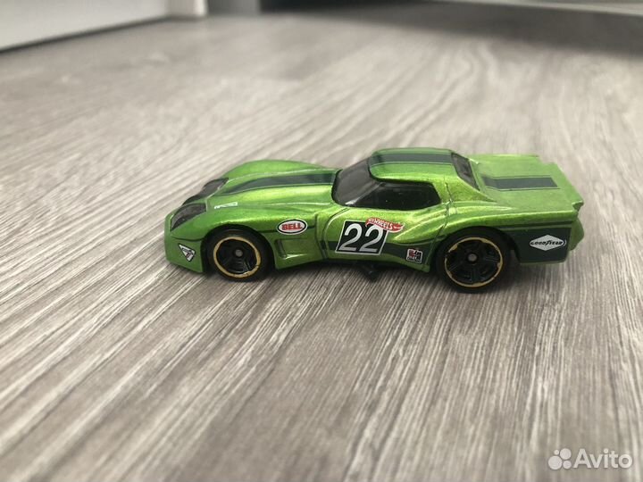 Hot wheels машинки Corvette Drag