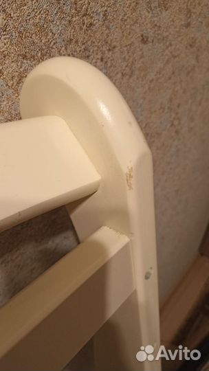 Детская кроватка с маятником и ящиком