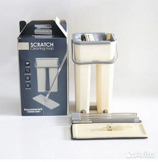 Швабра с ведром и отжимом