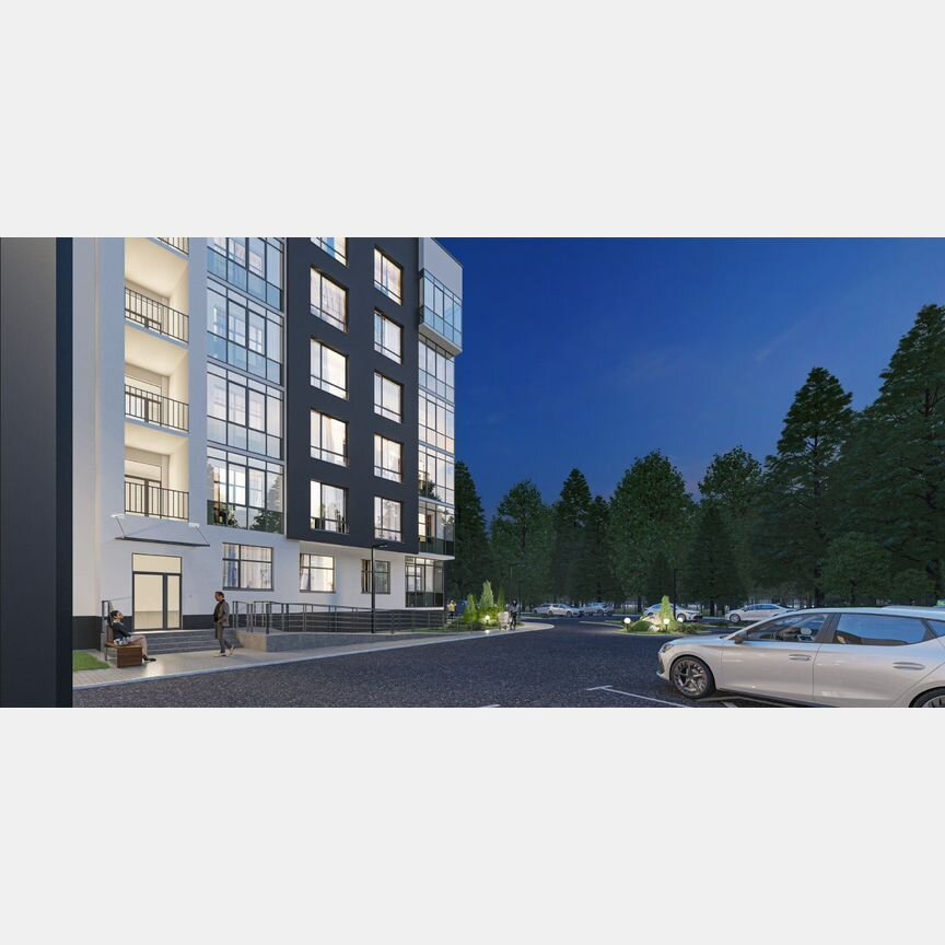 2-к. квартира, 38,4 м², 2/6 эт.
