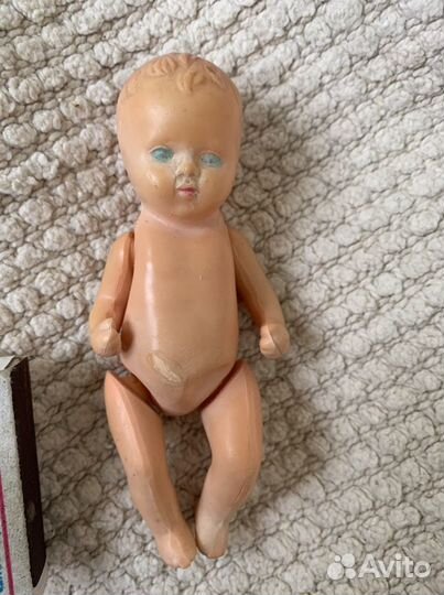 Кукла СССР.Пупс, целлулоид. 11 см