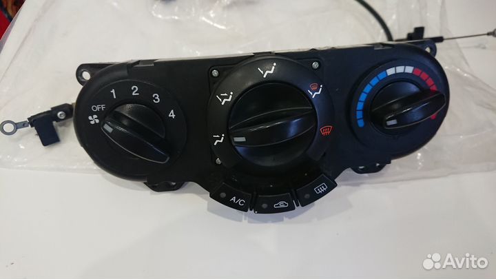 Блок управления отопителем салона Lacetti