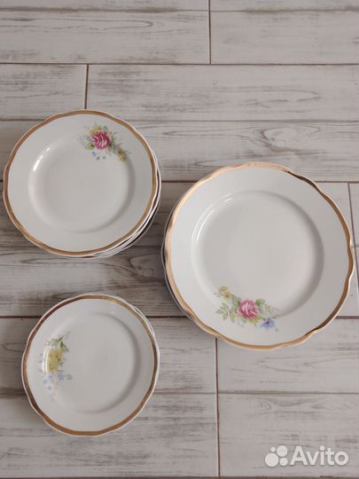 Тарелки Дулево