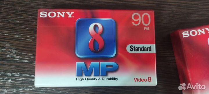Кассеты для видеокамер. Sony video8