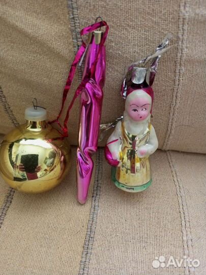 Елочные игрушки СССР