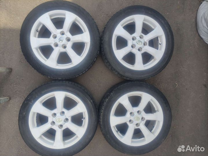 Колеса rav 4 4шт с резиной под покрас
