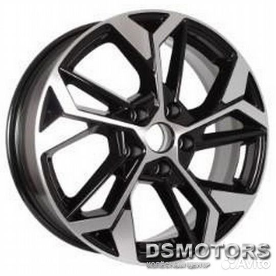 Диски кс1062 6.5/17 5x108 ET33 d60.1 алмаз чёрный