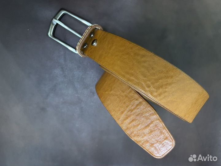 Ремень из натуральная итальянской кожи, 40мм