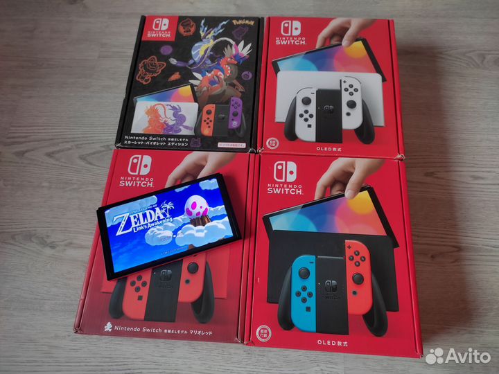 Новые Switch Oled Прошит Чип