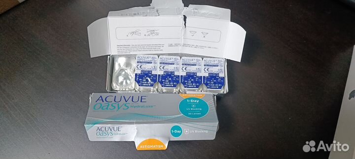 Acuvue oasys 1-Day with HydraLuxe for Astigmatism