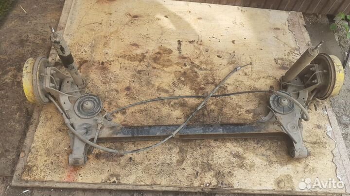 Задняя балка Заз Шанс,Ланос,Нексия,Сенс пустая