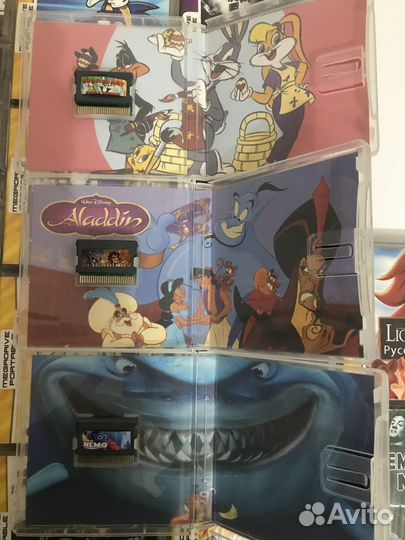 Картриджи новые для 16 bit Sega Mega Drive