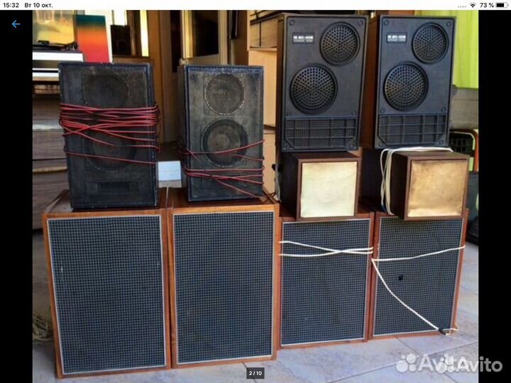 Акустическая система колонки 10 мас 1М