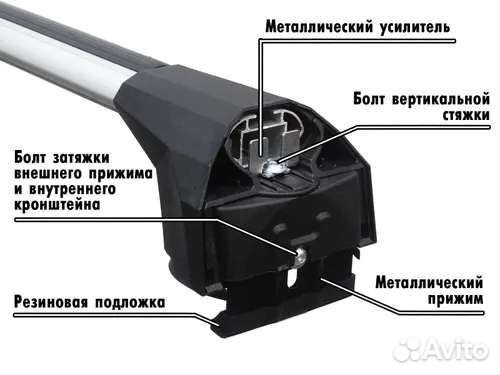 Поперечины Lux Scout на Volvo XC40 XC60 XC90