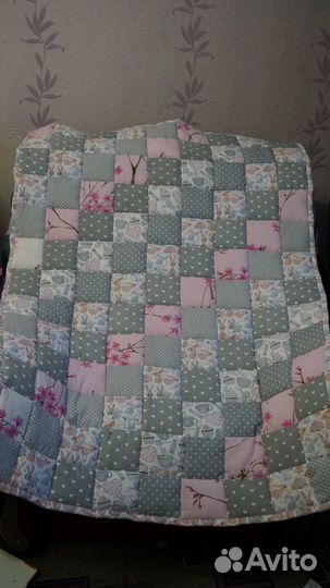 Детское одеяло пэчворк