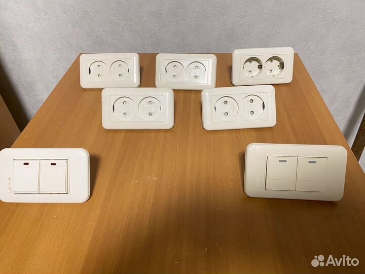 Розетки и выключатели бу