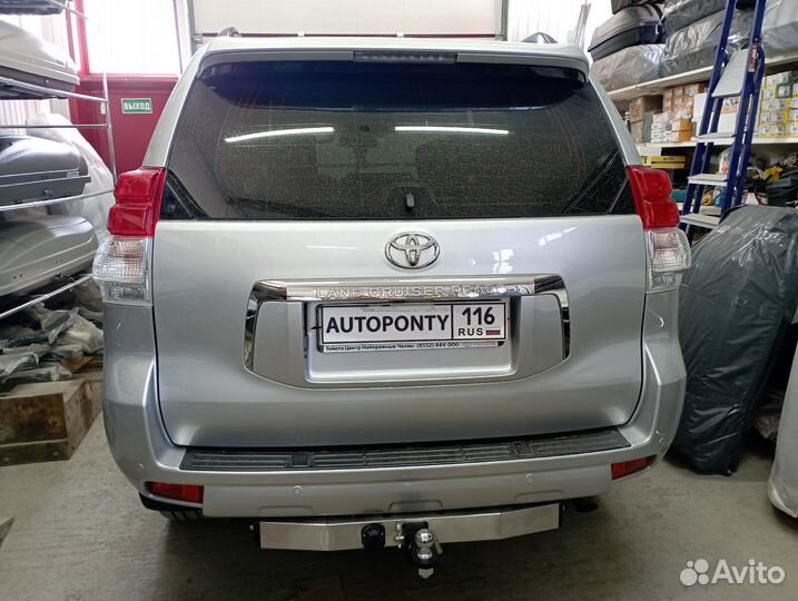 Фаркоп Тойота лк Прадо 150 легкосъемный квадрат